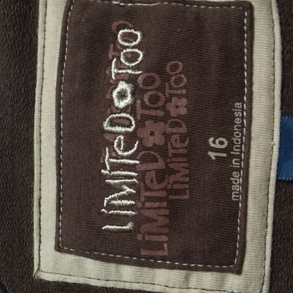 LAST DROP! NWT Limited Too Youth Sweater Sz.16 (X-55 CRATE) - Picture 3 of 10